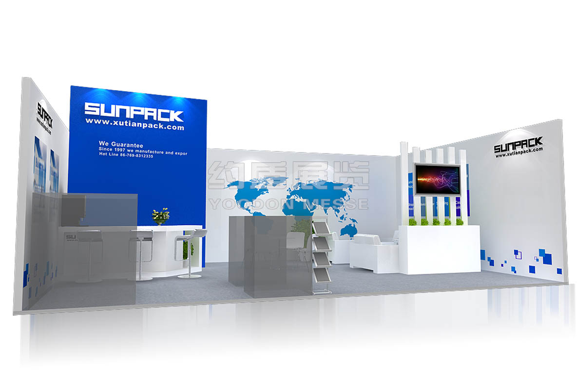 展會設計效果圖