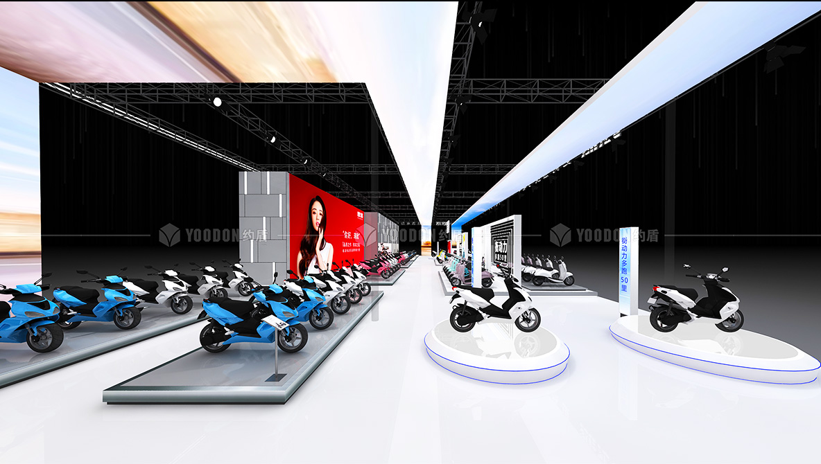 電動(dòng)車展位制作